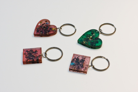 blue orgone jewelry